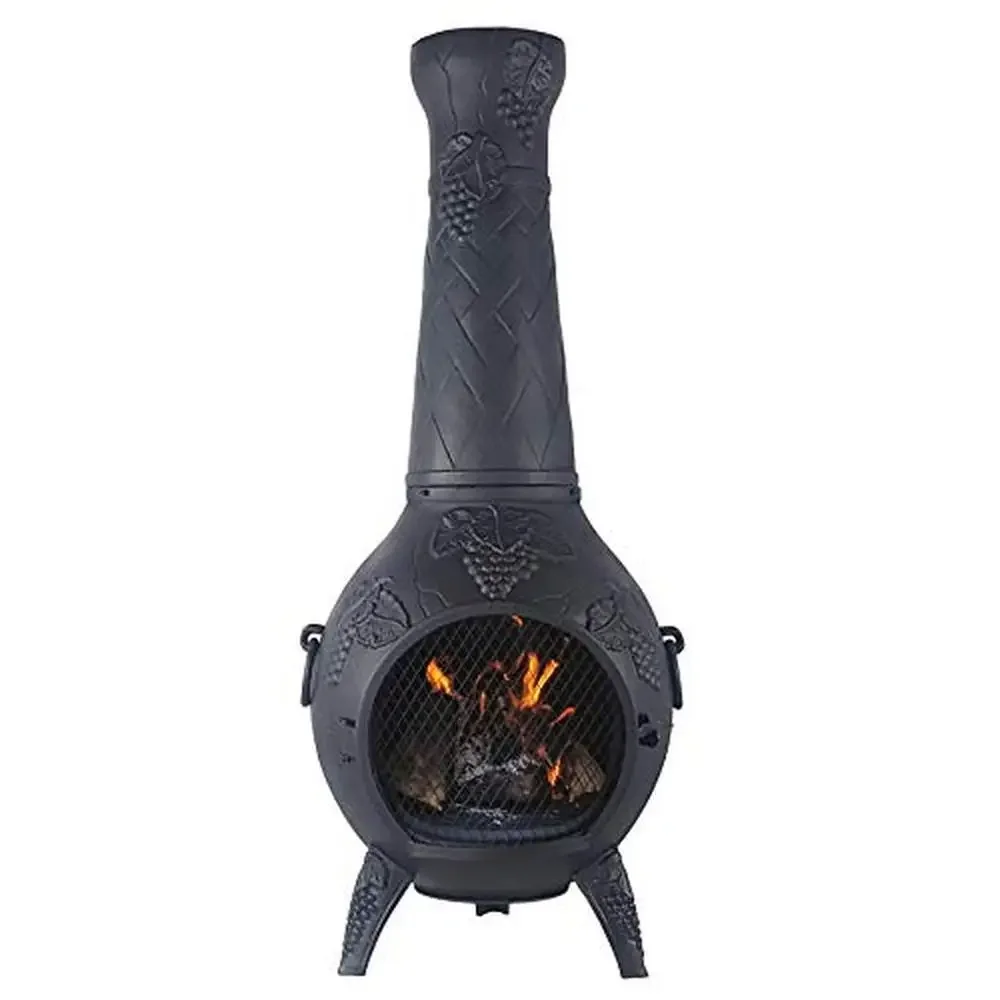 

Алюминиевый виноградный молодок. Эффективное чертеж. Источник аварийного тепло. Большая пожарная коробка. Чугунная решетка. Простая сборка. 20 дюймов. Ш x 22 дюйма Ш x 52 дюйма. В.