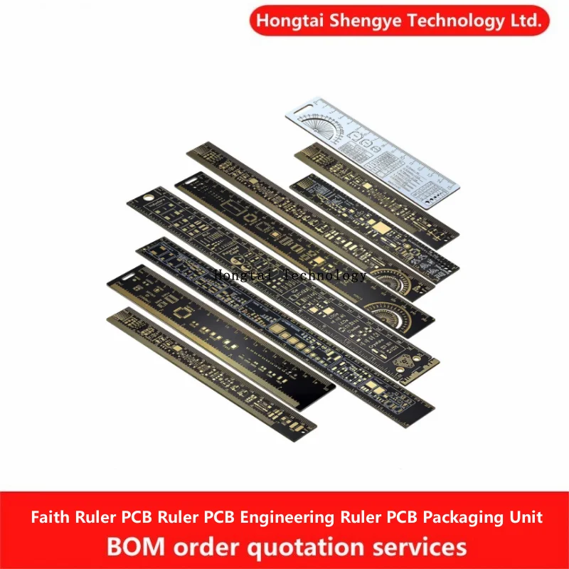 Faith Ruler PCB Ruler PCB Engineering Ruler PCB Packaging Unit 15CM/20CM/25CM/30CM