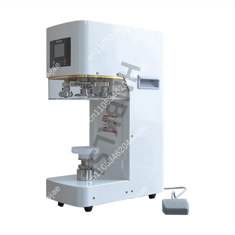 Commercial Desktop Can Sealer Automatic Screw Thread Closing Machine Quiet Stainless Steel for Juice Milk Tea