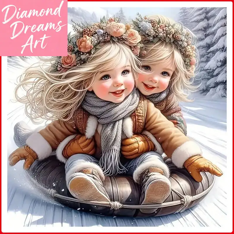 Frameless, New Arrivals 2025 Diamond Painting Girl Portrait 