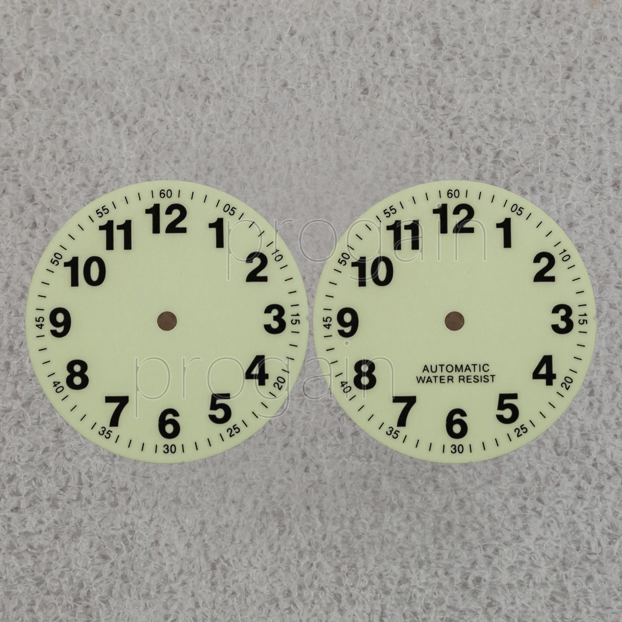 NH35 Watch Dial 28.5mm Modified Dial Green Luminous Watch Face Modified Watch Accessories for NH35 NH36 Movements Datejust Parts