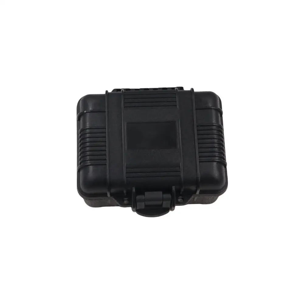 Hard Case Plastic Watch Travel Case 1 Slot Portable Bracelet Storage Box Thickened Square Jewelry Storage Case Safety Toolbox