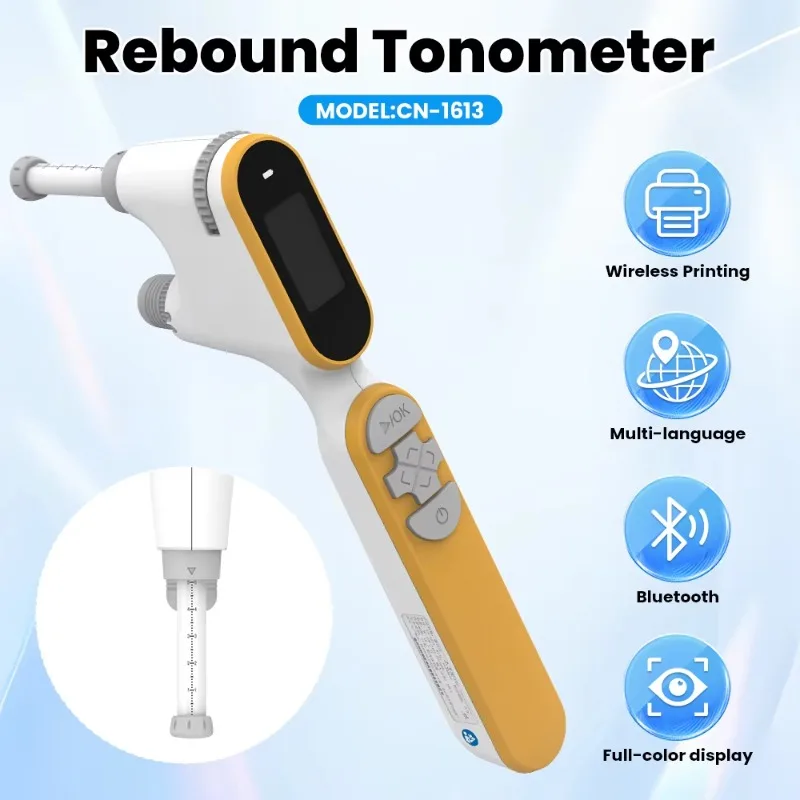 2026 Medical Rebound Tonometer, Handheld IOP Tester for Eye Pressure