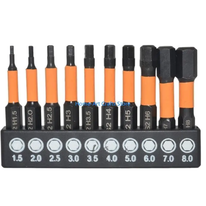 Y3NA Professional 20pcs 50mm Tip 1/4