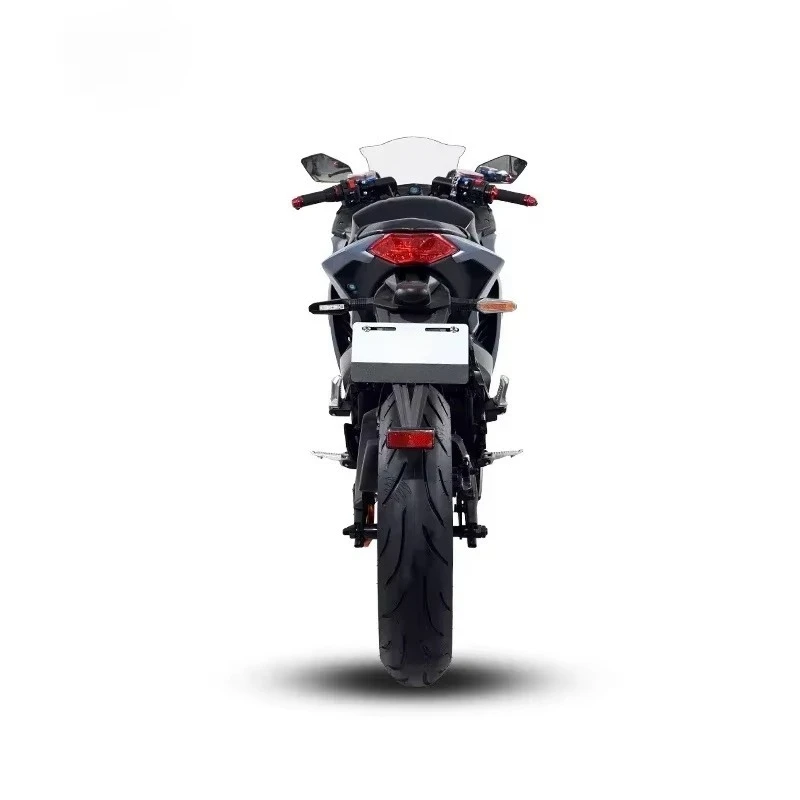 Luyuan Motorcycle 2026 Latest Model V6 Electric Motorcycle Cheap Fast Lithium Battery New Helmet Powerful Delivery