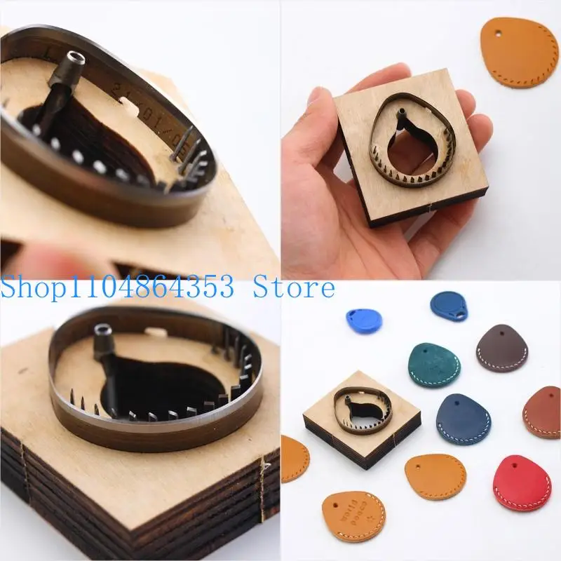 

652F Hollow Cutter Tool RFID for Key Leather Template DIY For Handmade Mold