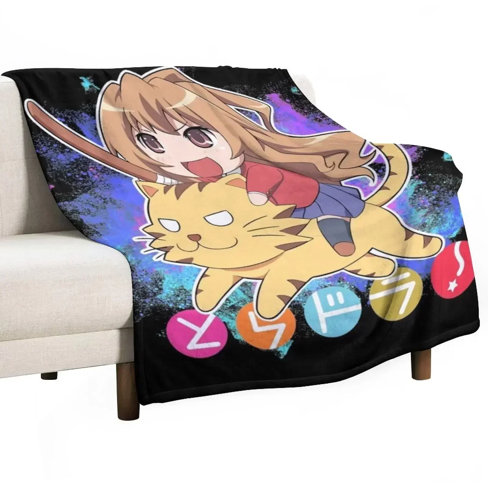 

Toradora Throw Blanket Bed covers Custom Sleeping Bag Blankets