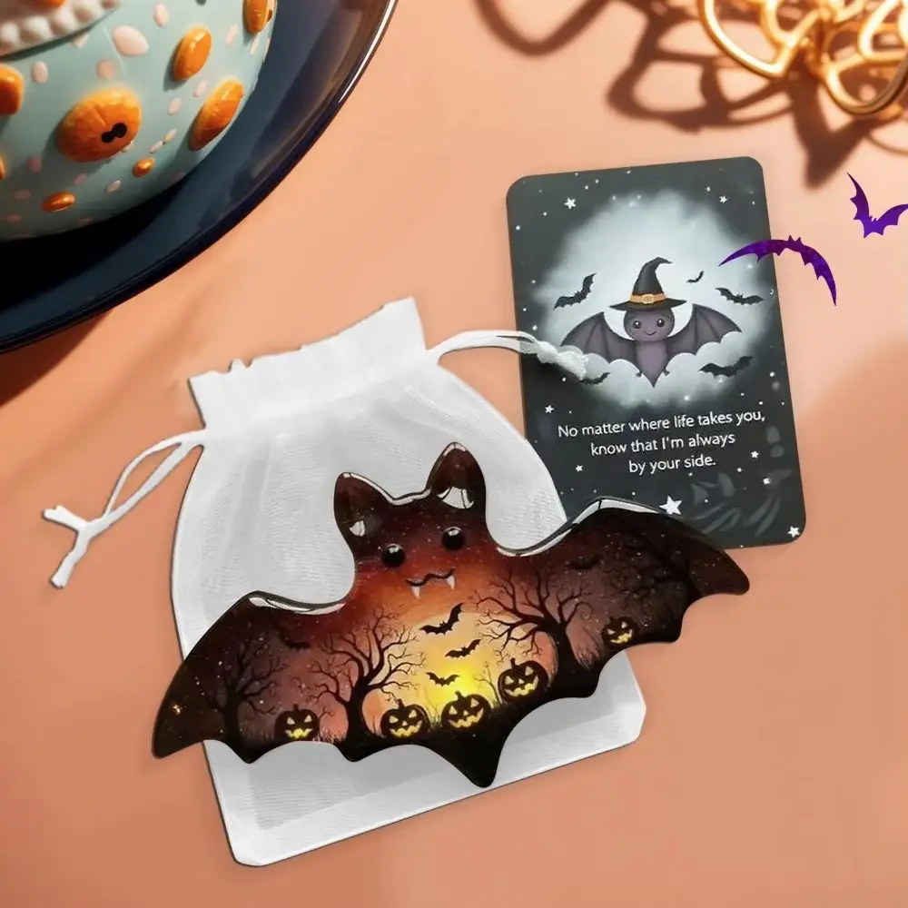 Motivational Figures Halloween Pocket Cards Pocket Hug Emotional Support Ghost Pocket Hug Daily Support Encouragement Cards