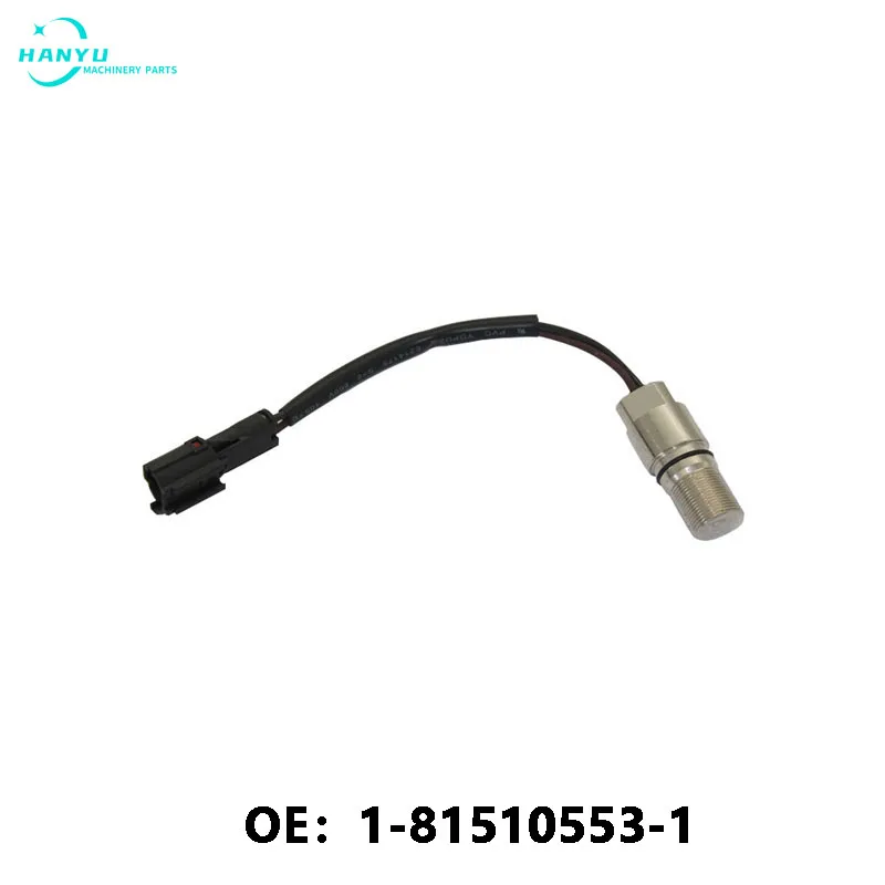 

New High-quality Material Wheel Speed Sensor speed sensing plug sensor ABS 1-81510553-1 For Excavator 6BG1