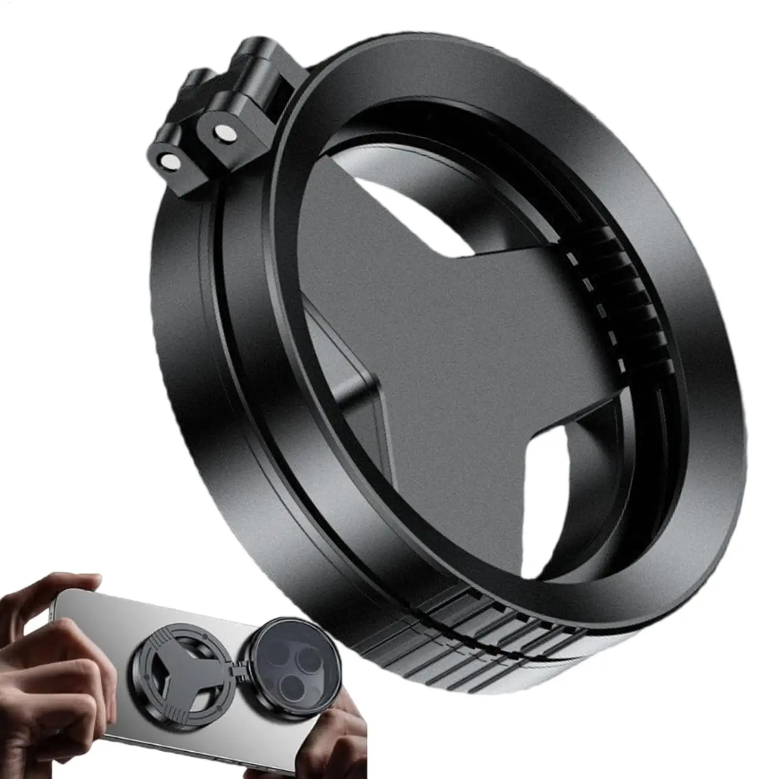 

Phone Camera Filter Lens Magnetic 52mm Filter Lens Adapter Mount Rotatable Camera Accessory for Smartphone Landscape