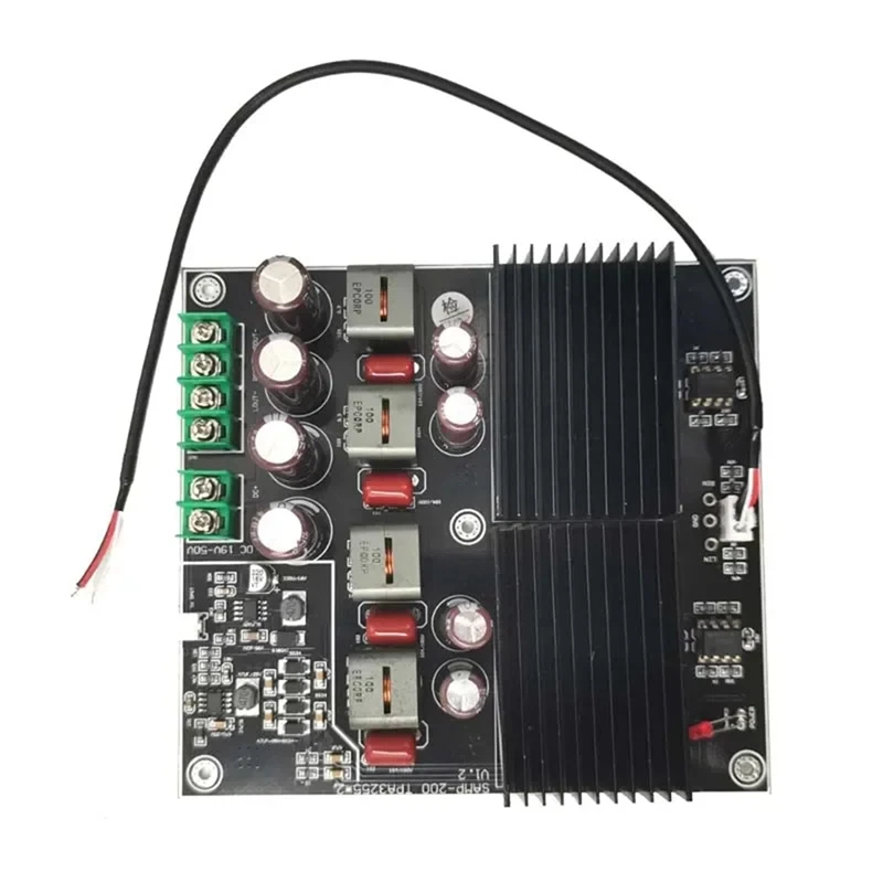 ABAC-New 600W X2 1200W Dual TPA3255 Hifi High Power 2-Channel Power Amplifier Board Stereo Audio Amplifier