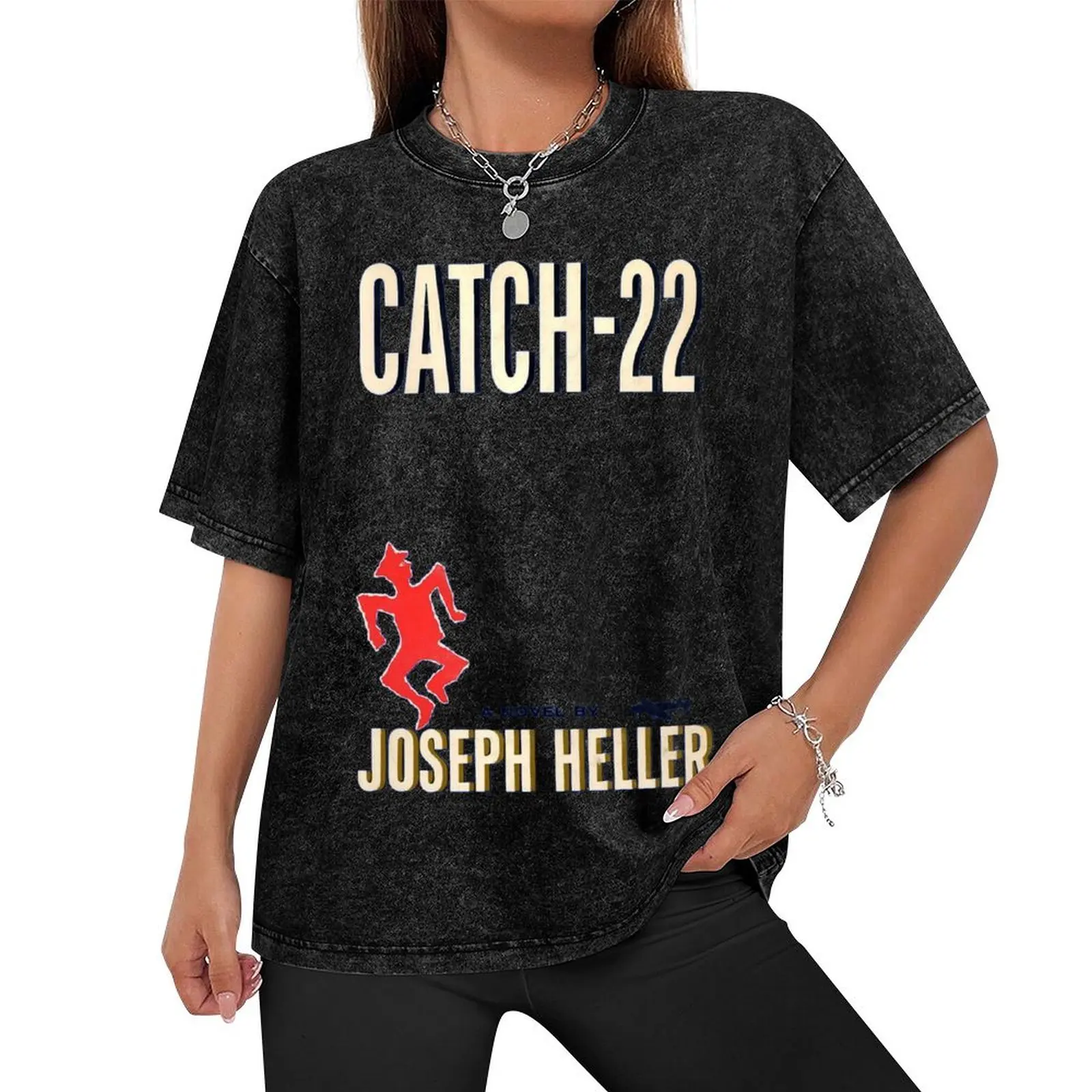 Catch-22 Cover T-Shirt blacks for a boy tops T-shirt men