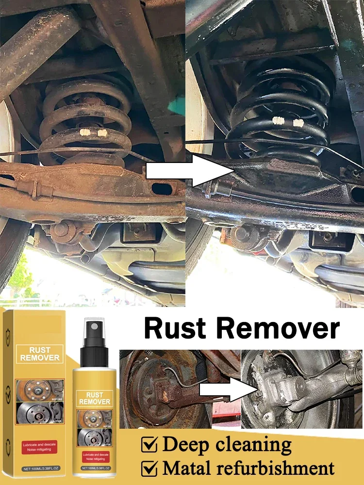 مانع صدأ السيارة الطلاء بسرعة مزيل الصدأ Derusting رذاذ معدن الحديد Prowder وكيل إزالة البقع سيارة محور عجلات الرعاية