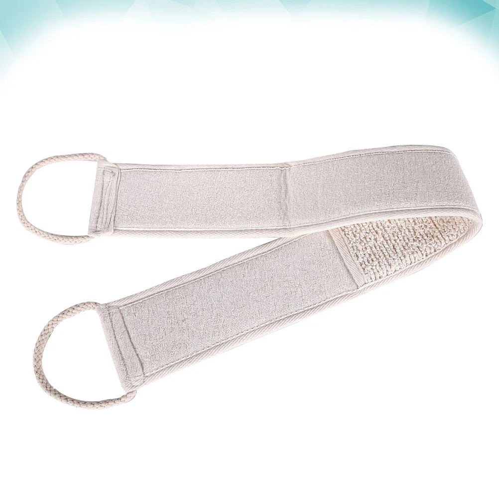 

Exfoliating Bath Long Strap Back Scrubbing Tool For Deep Cleaning Shower Rubbing Towel Back-Pulling Towel