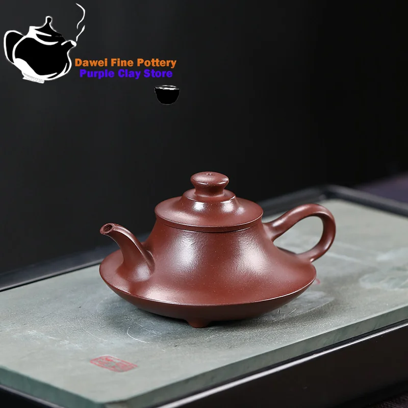 

Yixing handmade purple clay teapot raw ore dragon blood sand cloud furnace Chinese teapot Kung Fu tea set