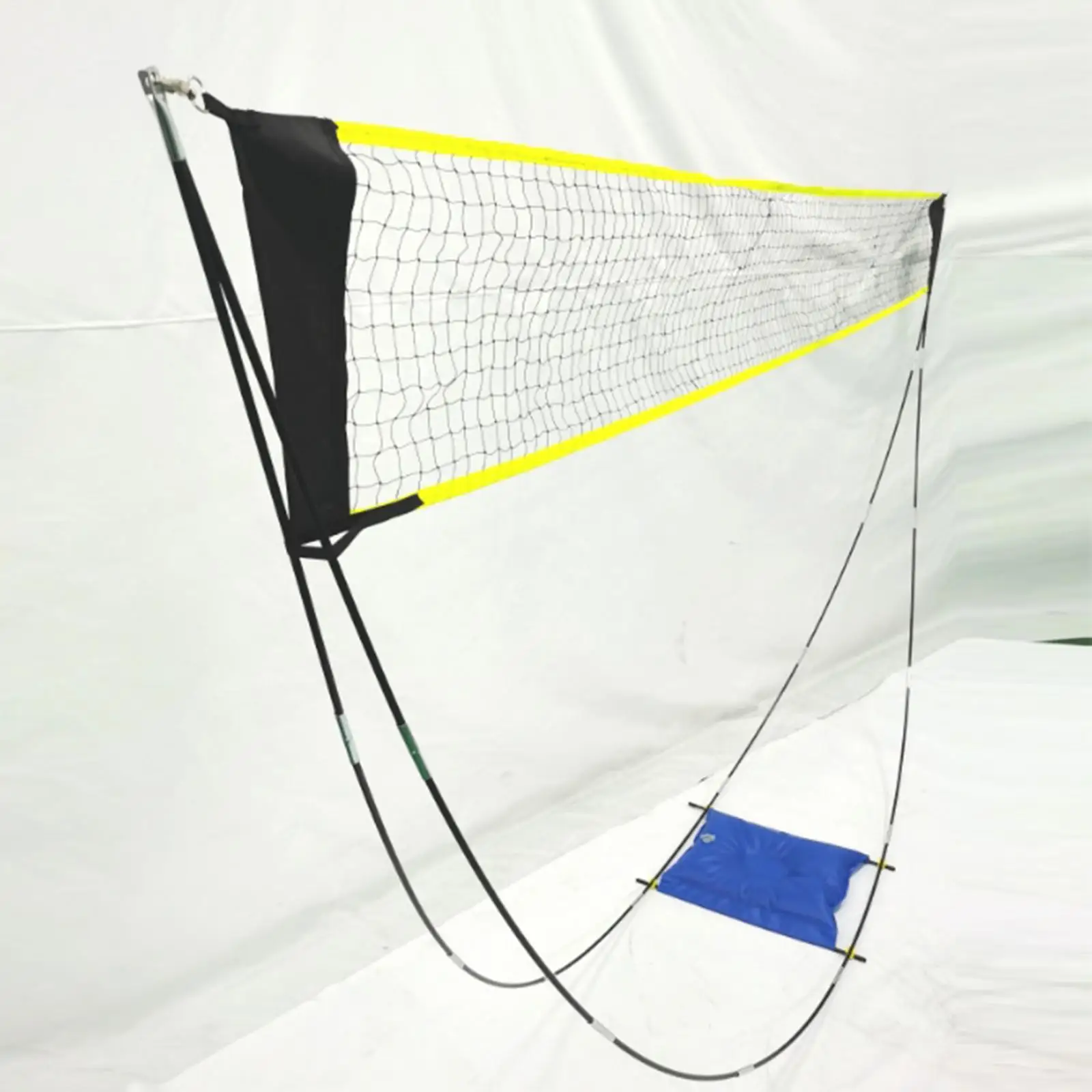 

Badminton Net Set Portable Tennis Net Heavy Duty Folding Bracket Volleyball Net Outdoor for Park Lawn Beach Games Backyard Match