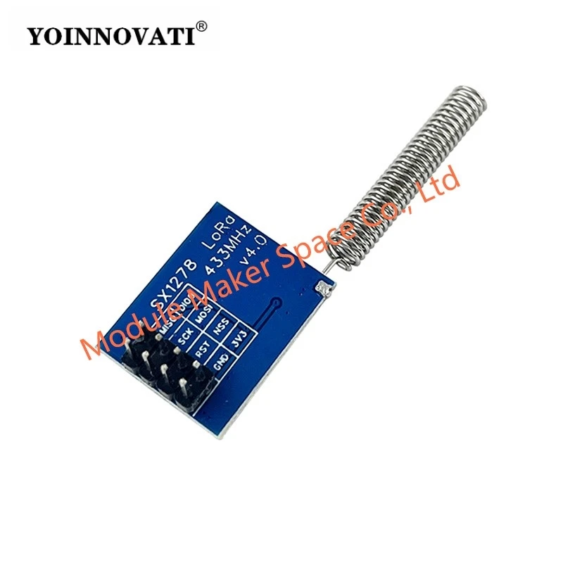 SX1278 LoRa Spread Spectrum Wireless Module/433MHz/SPI Interface/Ra-01 DIY Kit for Smart Meter Reading