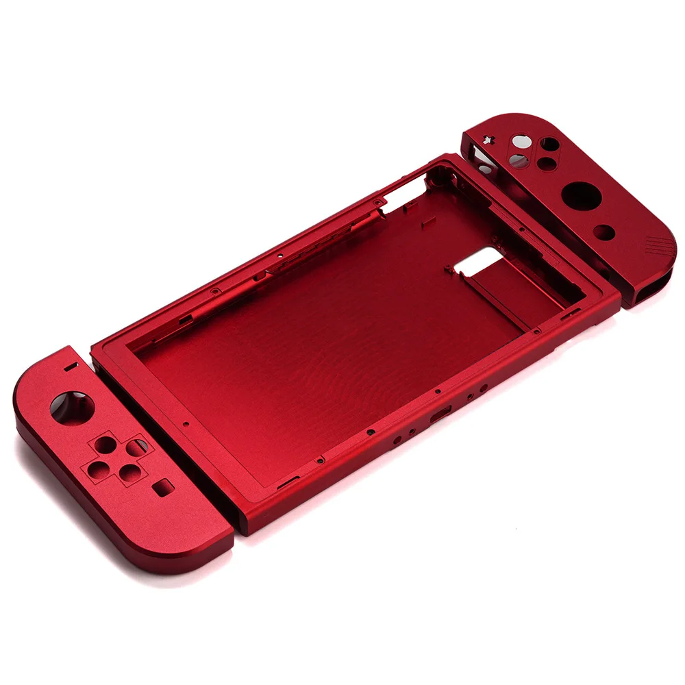Сменный корпус из алюминиевого сплава для Nintendo Switch/переключателя OLED Joycon DIY, модификация, ковка с ЧПУ, металлические теплоизлучающие материалы