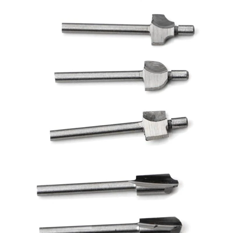 E06b 10pcs 3 мм 1/8 Shank HSS Melling Cutter Router Bites Bits Rotary Tool для использования DIY