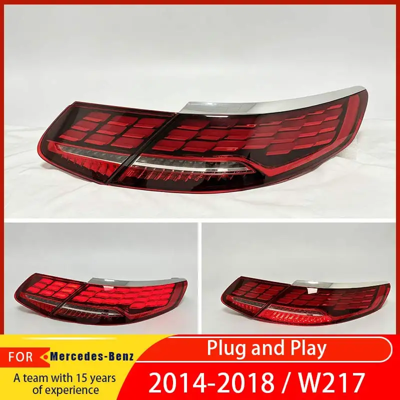 For Mercedes Benz S-Class Coupe W217 Tail Light 2014-2018 Signal Light Dynamic Turn Signal Light LED Tail Light Automotive Parts