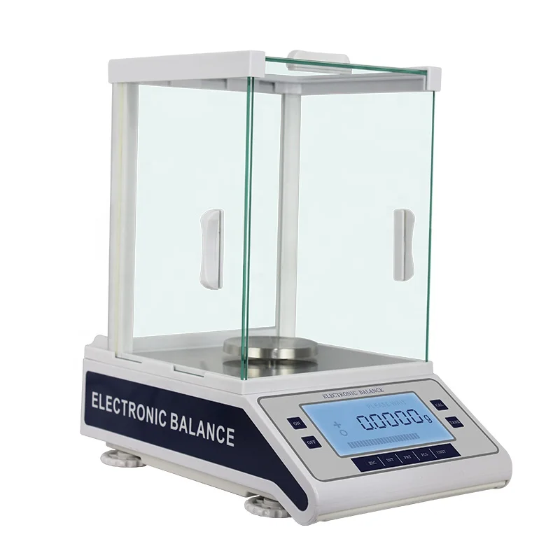 NVK Accuracy 200g 0.0001g Sensitive Laboratory Analytical Balance Digital Weighing Precision Scales High Precision