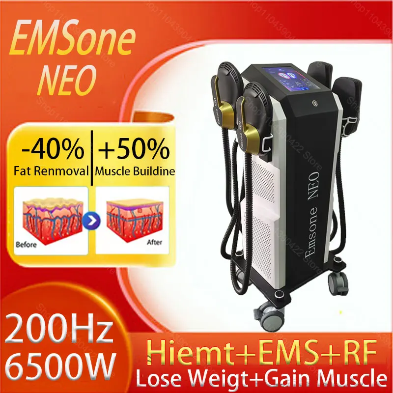 2025 New EMSone NEO Professional Weight Loss Machine 6500W 15 Tesla High Energy RF Weight Loss Shaping Machine Non Invasive