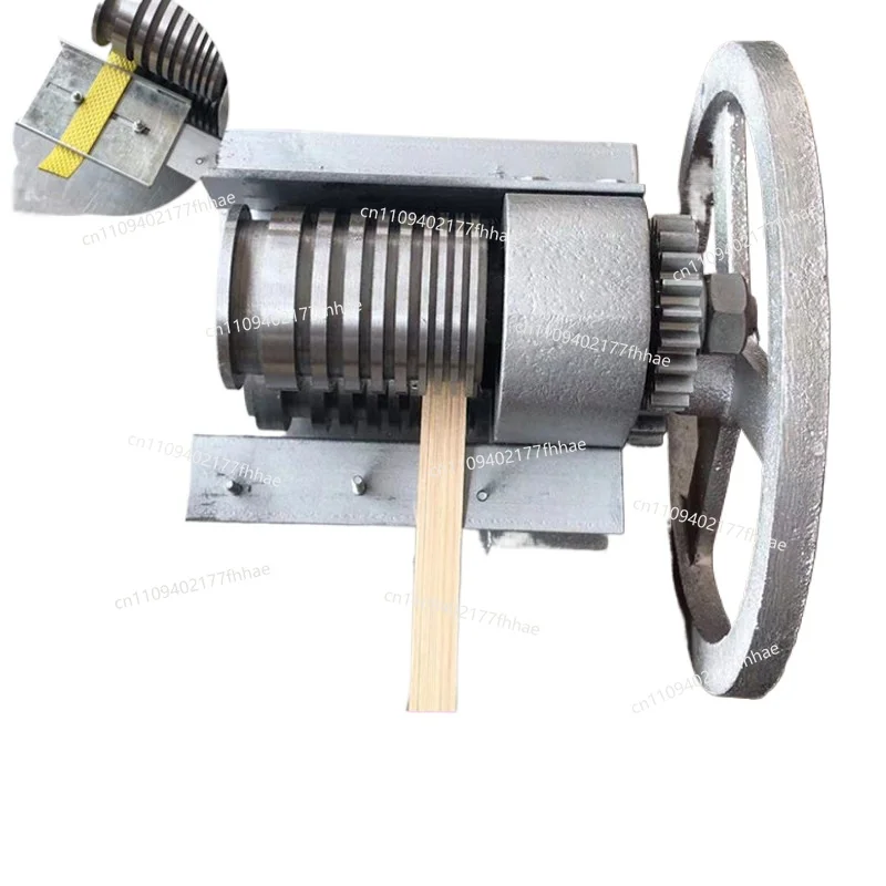 Bamboo Wire Drawing Machine PP Belt Plastic Belt Slitting Machine, Packaging Belt Opening Machine
