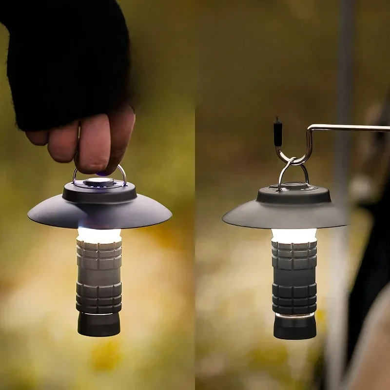 

Outdoor Lighthouse Camping light Home LED light Camp tent light Portable magnetic emergency flashlight Waist fan Flashlight