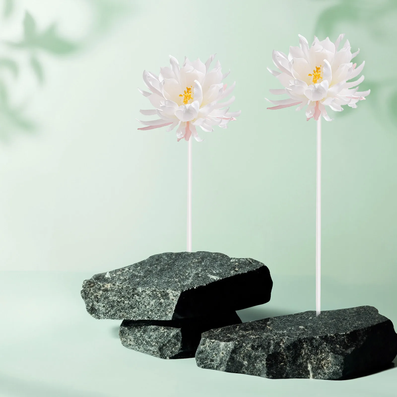 40 قطعة من أسلاك جذع الزهور ذاتية الصنع، سيقان ترتيب الزهور الحديدية القوية لمشاريع الحلوى اليدوية، لوازم صياغة الأسلاك #6