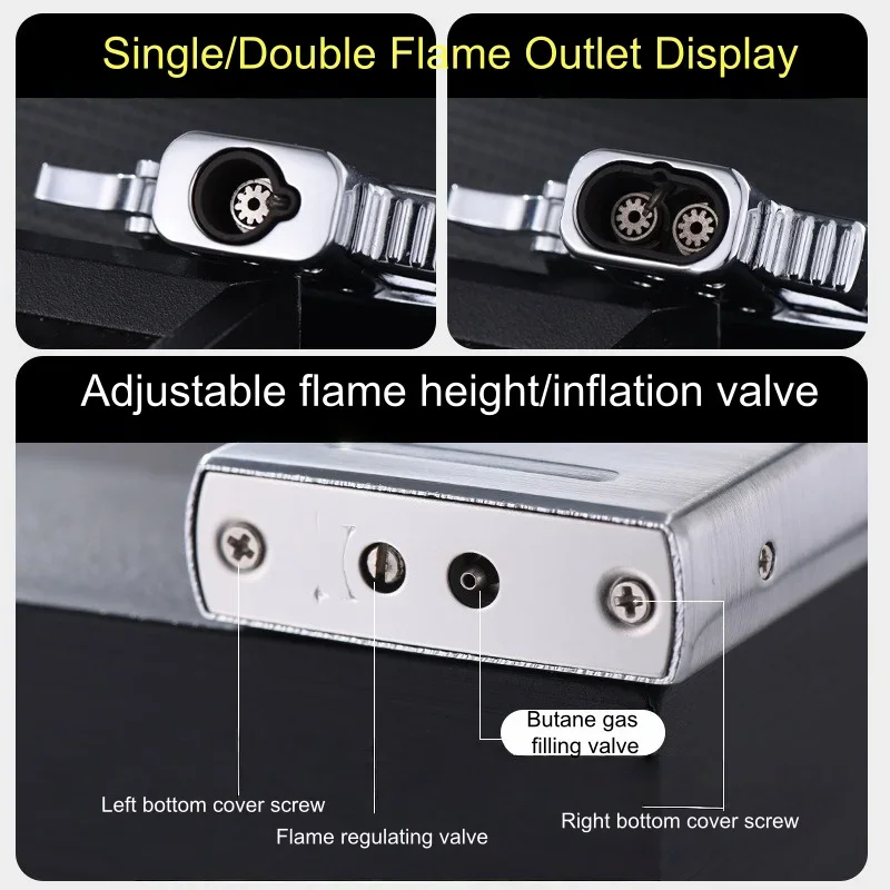 2026 Lighter Insert Compatible with Zorro Lighters Accessories: Gas/Arc Options Stainless Steel Insert Lighters Smoking Gifts view 4