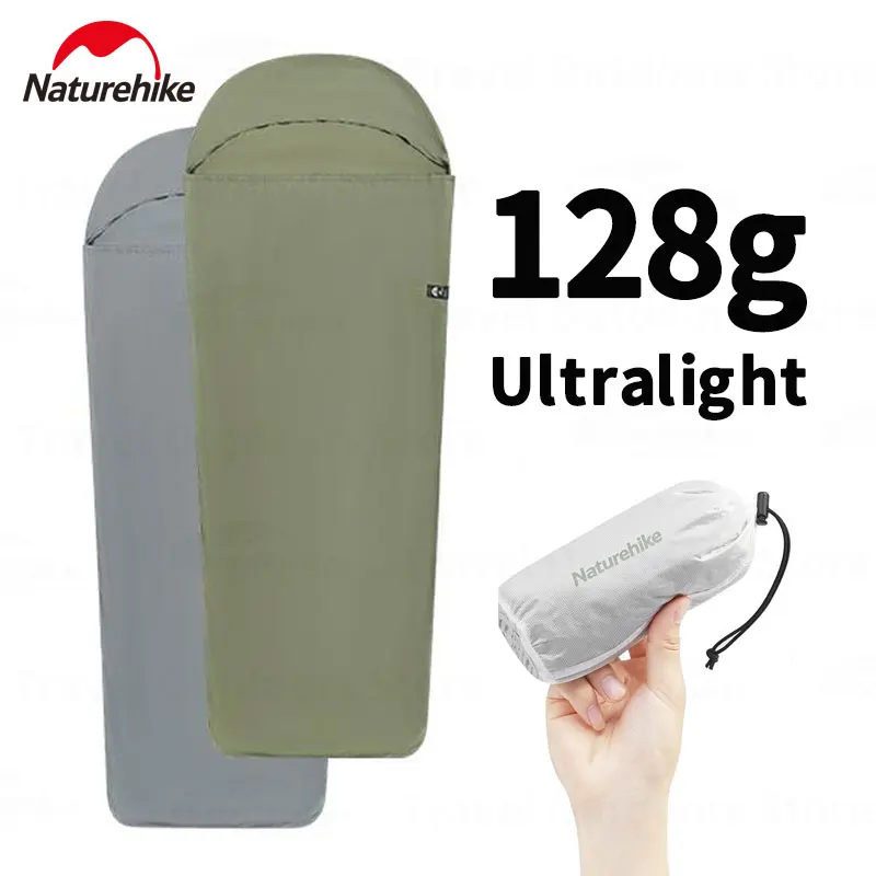 Naturehike Schlafsack Liner Outdoor Tourismus Einzigen Umschlag Schlafsack 128g Ultraleicht Camping Schlafsäcke Zubehör