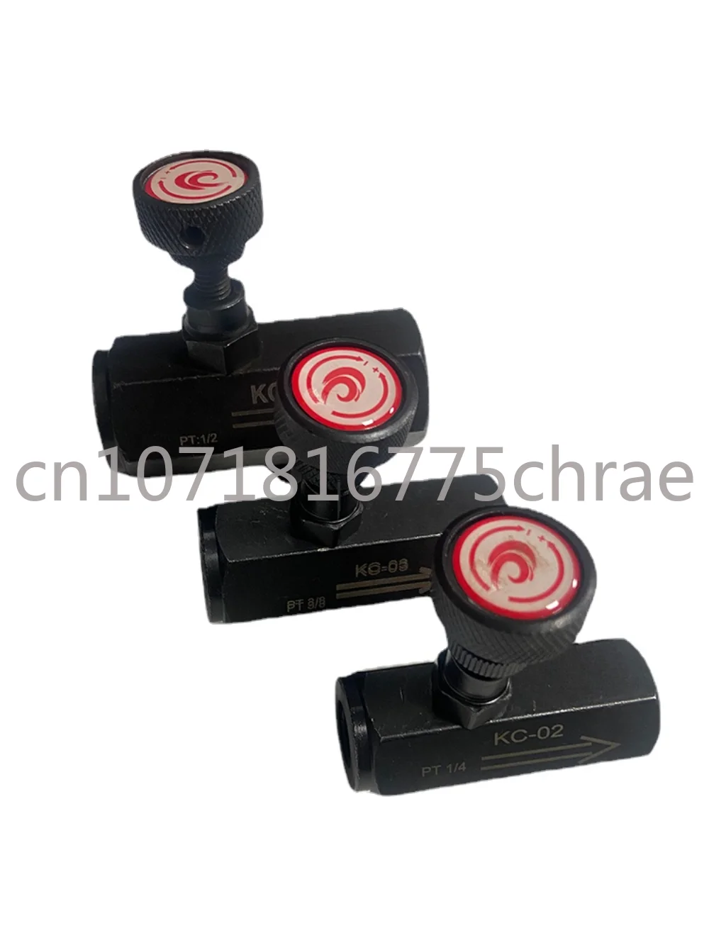 

1pc Hydraulic/oil Pressure Tube Type One-way Throttle Flow Control Regulating Valve KC-02/03/04/06 KC Throttle