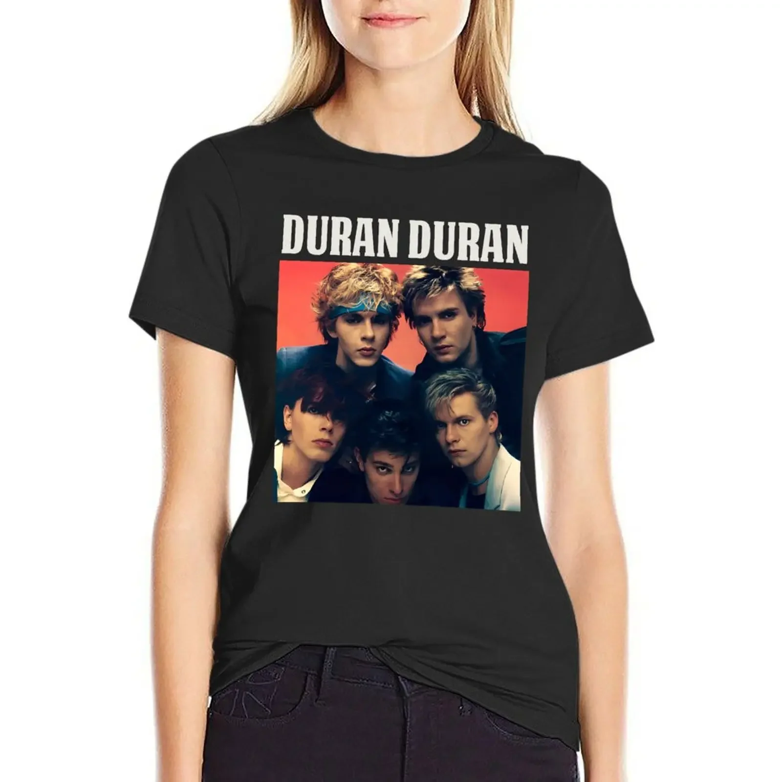 

Duran Duran T-shirt cute tops summer top female cat shirts for Women