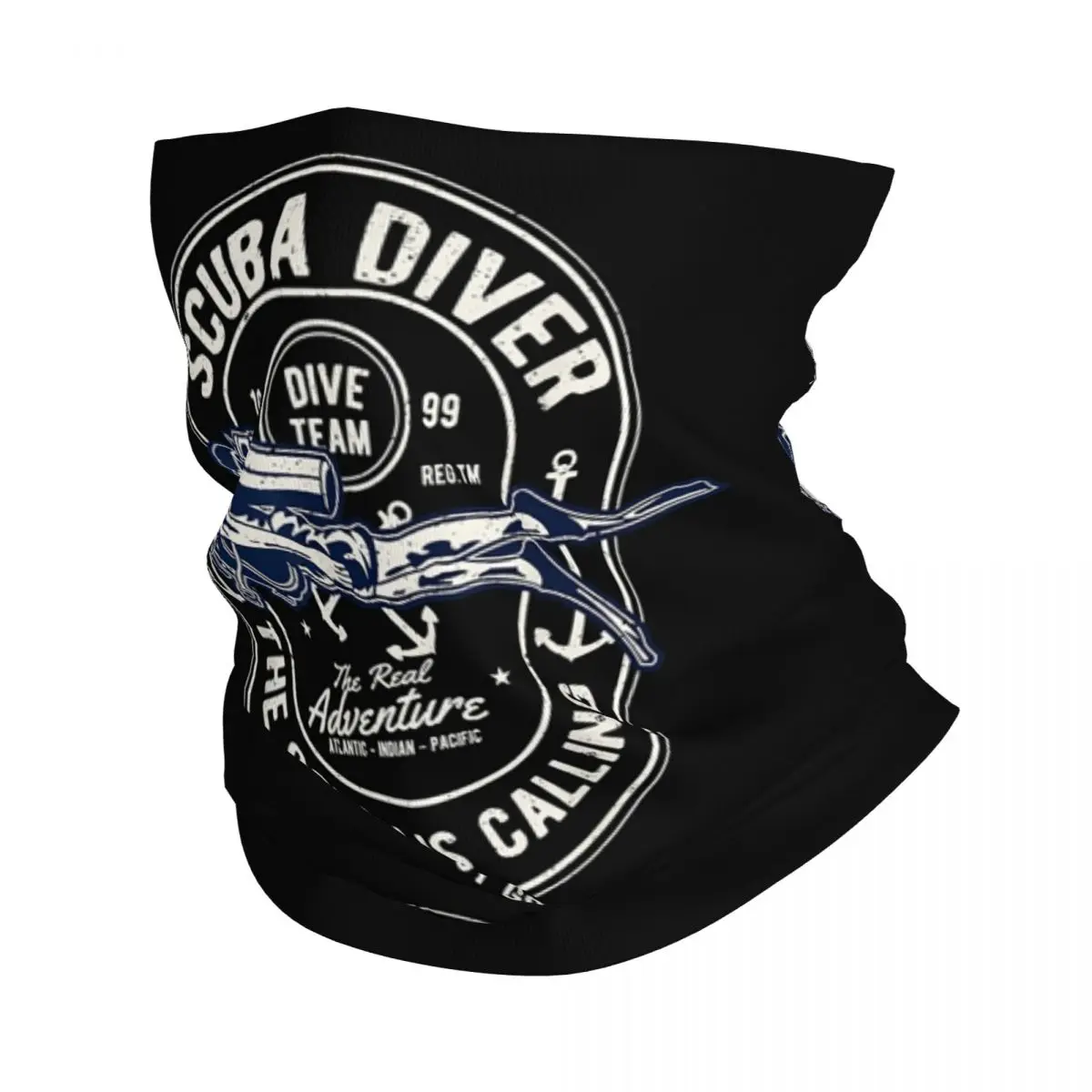 Bufanda de buceo para hombre, Bandana de invierno, calentador de cuello, a prueba de viento, para esquí