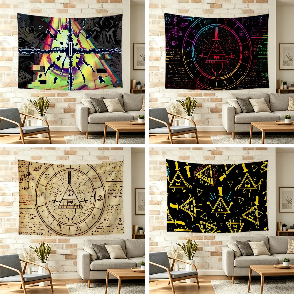 Anime B-Bill C-Cipher Flag For Outdoor Camping Bar Picnic Party Home Decoration Ornaments Banner