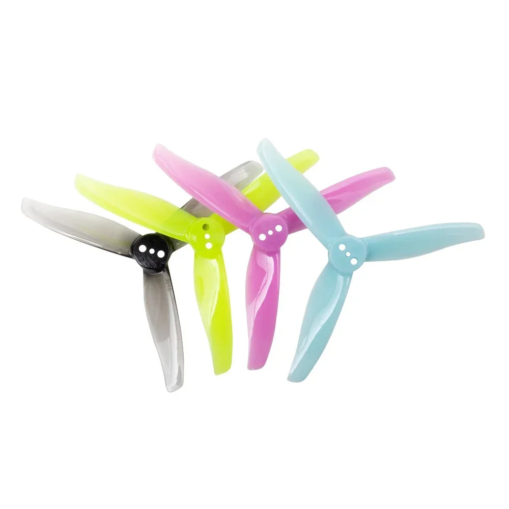 2Pairs Gemfan Hurricane 3016 3inch Toothpick 3X1.6X3 3-Blade PC Propeller 1.5mm 2mm Hole For RC FPV Racing Drone
