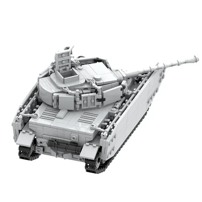 

Moc Building Bricks Military Weapon Model Panzer IV Assault Tank Technology Modular Blocks Gift Christmas Toys DIY Sets Assembly