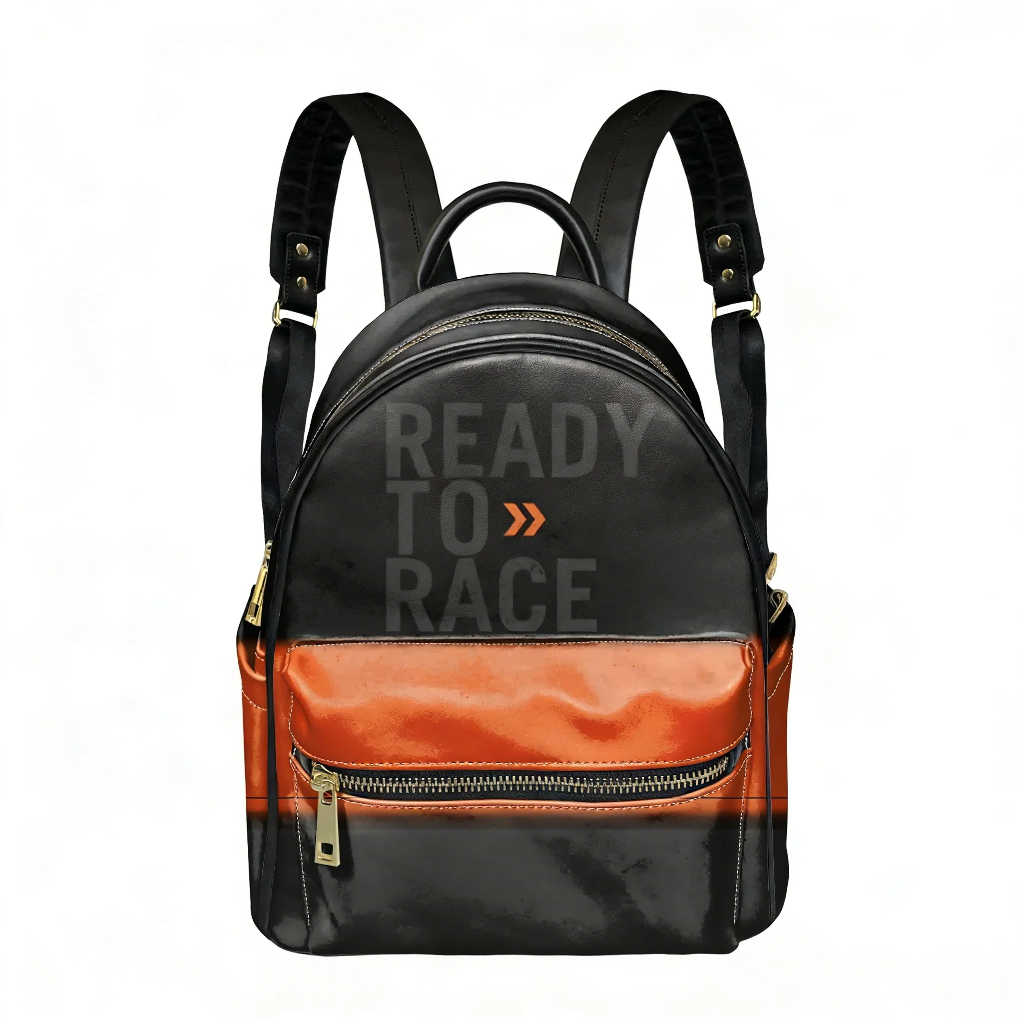 

Ready To Race Backpack Motorsport Rider Women Men Personalized Double Shoulder Bag Business Travel Bookbag Rucksack Gift Daypack