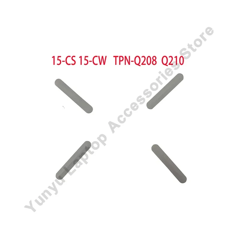 

Новая подставка для ноутбука, нижняя крышка, резиновые ножки для серии 15-CS 15-CW TPN-Q208 TPN-Q210, аксессуары для ноутбуков, серебряные резиновые ножки
