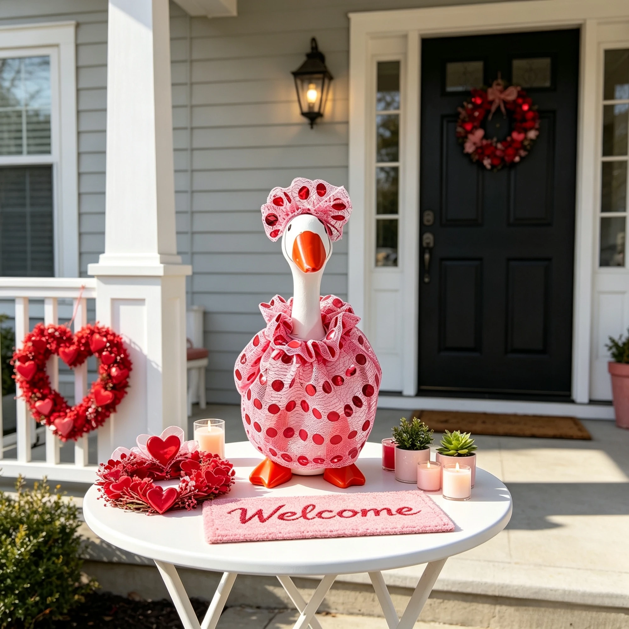 Statue Outfit Sequin Dress In Goose Outfit Sequin Hat Porch Goose Outfit Sequin Dress Sequin Latest Porch Goose Outfit