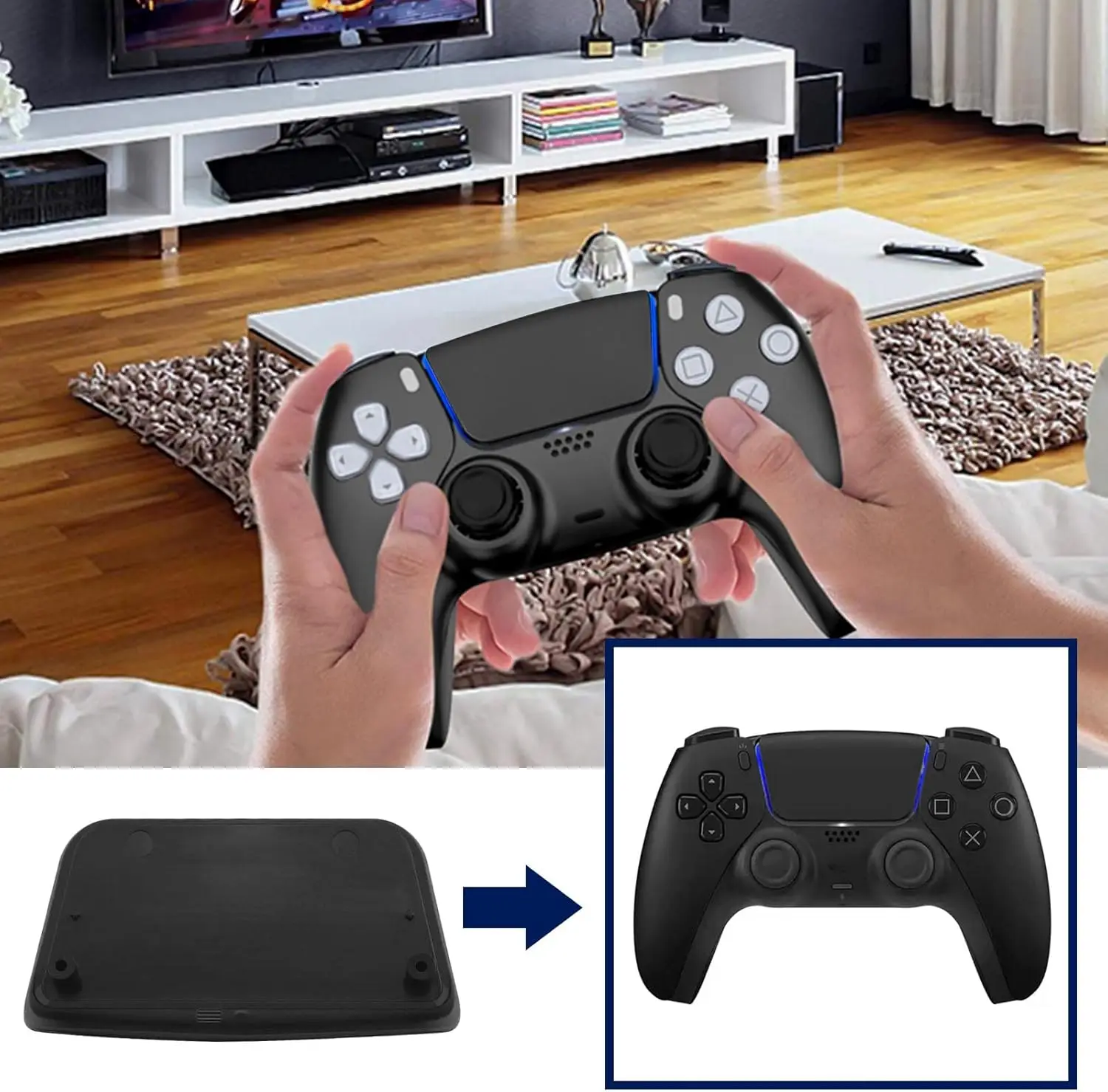 Touch Panel for PS5 020, Custom Modification Kit for DualSense5 Control, Repair Spare Part