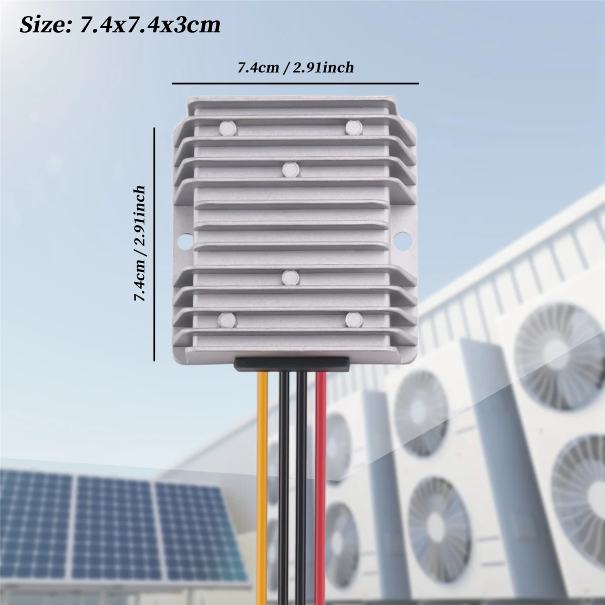 Modul DC-DC Konverter Daya Peredam Regulator Konverter DC/DC 48V Ke DC 12V 20A 240W Baru