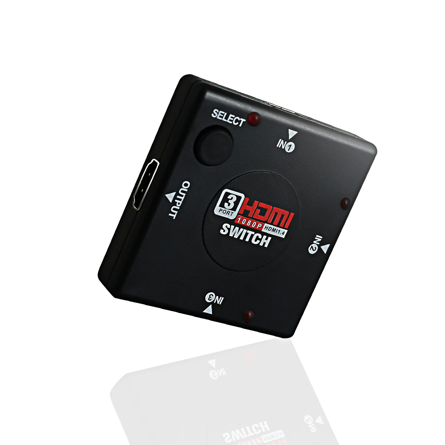 3 منافذ HDMI التبديل الجلاد الفاصل 3 مدخل 1 صندوق الإخراج محدد ل PS3 PS4 الذكية HDTV 1080P 5 المدخلات