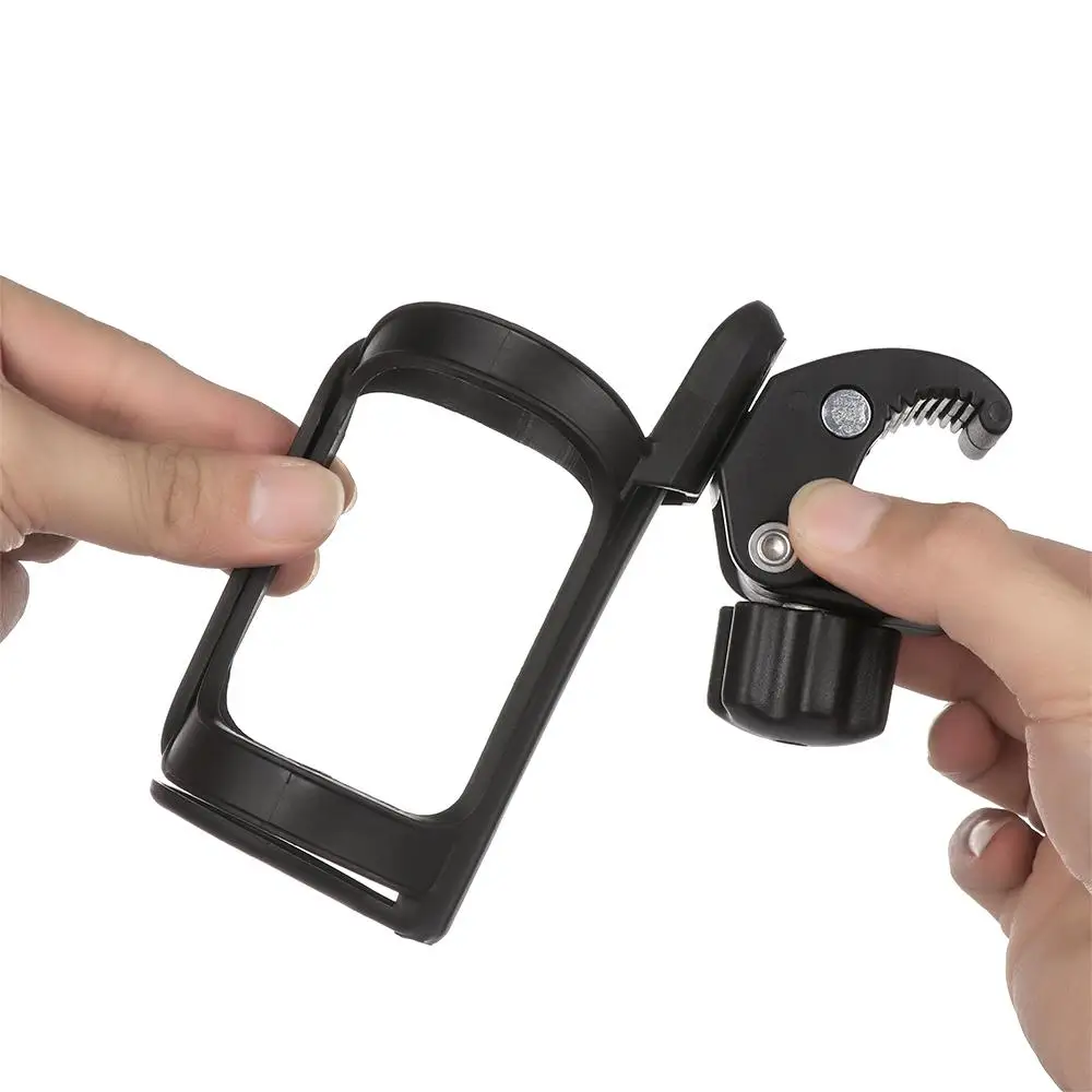 Portaborraccia per bicicletta con rotazione universale regolabile a 360 gradi per passeggino, portaborraccia per bici con staffa per tazza d'acqua