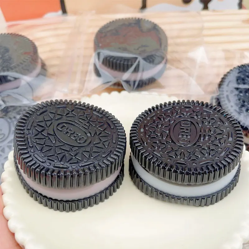 

Имитация еды Oreo Biscuits Антистрессовые мягкие игрушки для ног, игрушки Fidgets, настольная игрушка-шприц, игрушка для сжимания