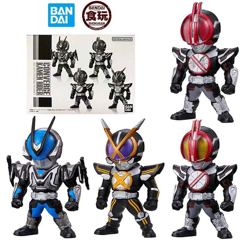 Bandai Candy Toy Shokugon Converge Kamen Rider 555 20Th Paradise Regained Set 6Cm Anime Original Action Figure Model Toy Gift