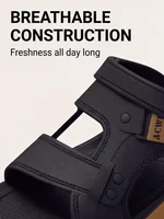Men 2 Way Wear Sport Sandals Thick EVA Platform Slides Adjustable Strap Non Slip Beach Slippers Summer Outdoor Footwear 5