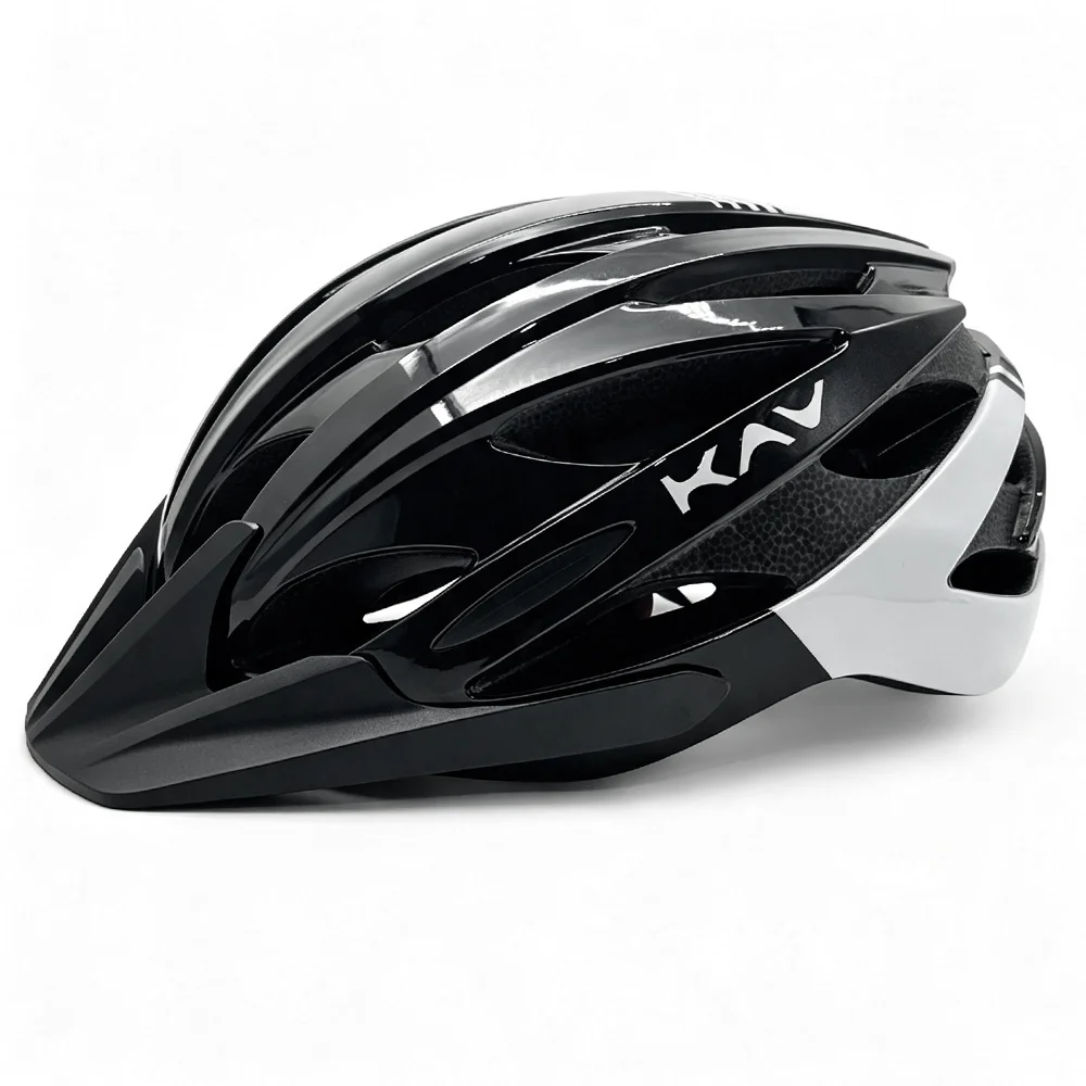 Adjustable Mountain Bike Helmet with Visor, Integrally Molded Breathable Adult Cycling Safety Helmet