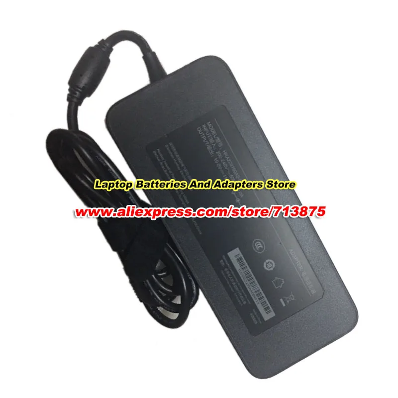 Genuine HKA220190A2-6B AC Adapter 19V 11.58A 220W Power Adapter for XIGIMI RS PRO2 H6 4K H6 PRO H3S PROJECTOR with 7.4x5.0mm tip