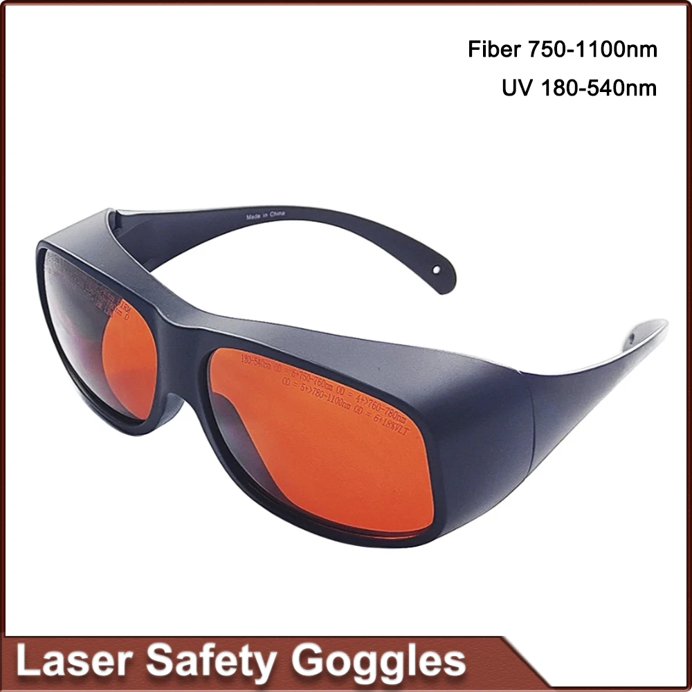 DIGRAY 355 & 532nm & 1064nm Laser Goggles Protective Glasses Shield Protection for Fiber & UV & Green Laser Safety Goggles.